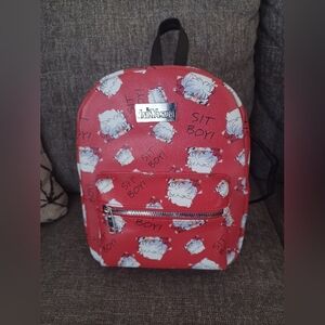 Inuyasha sit boy mini backpack